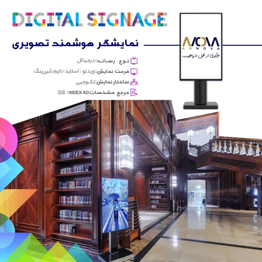 نمایشگر چندمنظوره عمودی