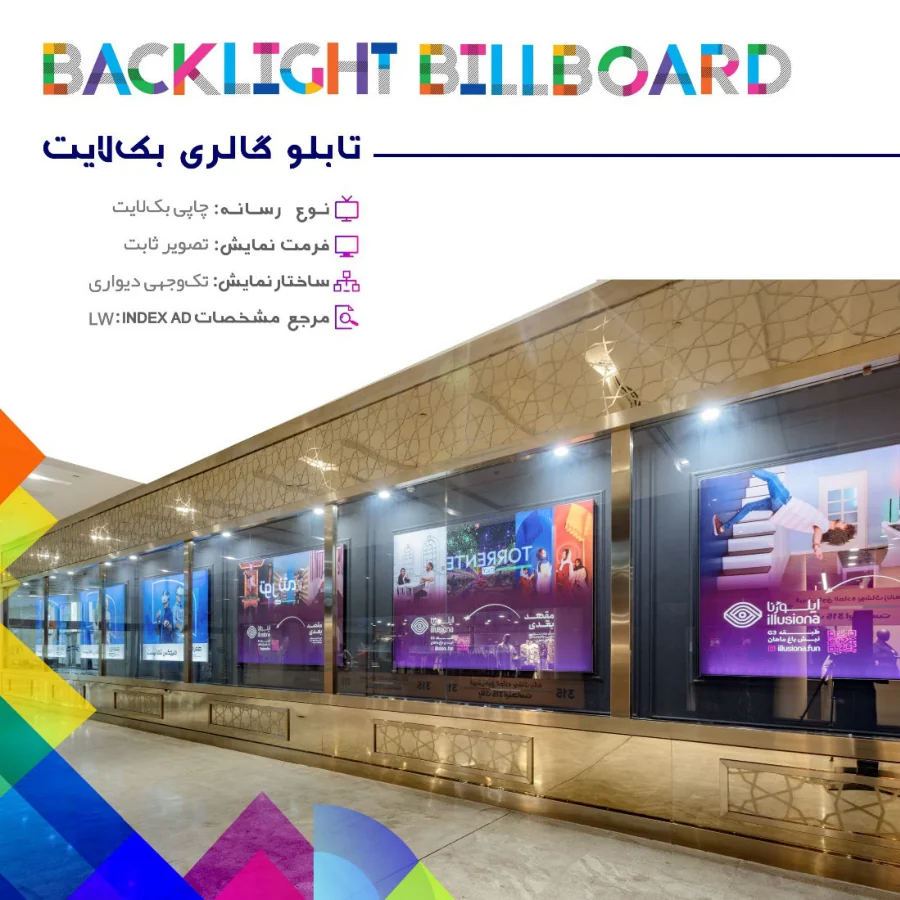 تابلو بکلایت پارکینگ