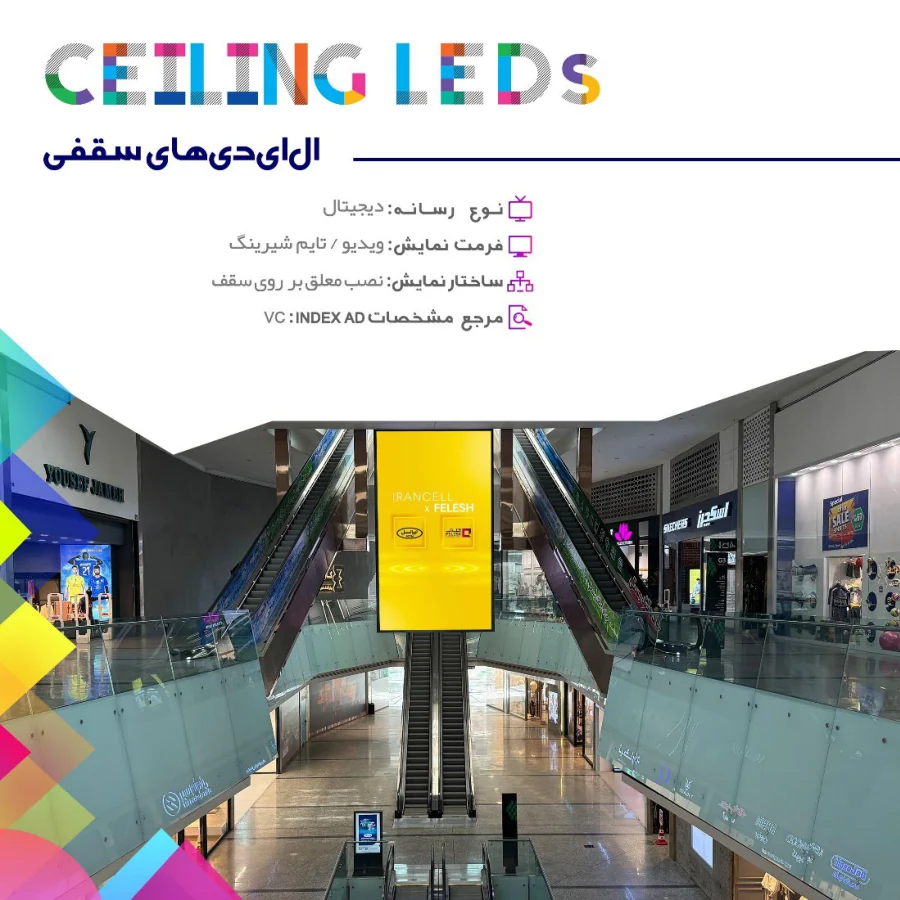 نمایشگر سقفی